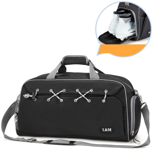 Bolsa Deportiva Multifuncional con Compartimento para Zapatos y Separación Seco-Húmedo - Image 2