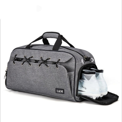Bolsa Deportiva Multifuncional con Compartimento para Zapatos y Separación Seco-Húmedo - Image 3