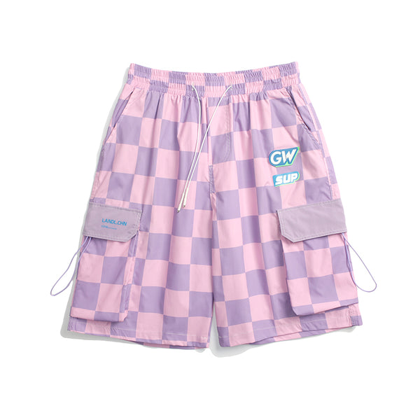 Pantalones Deportivos Basketball Estilo Urbano Japonés con Pierna Ancha