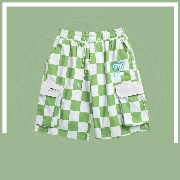 Pantalones Deportivos Basketball Estilo Urbano Japonés con Pierna Ancha
