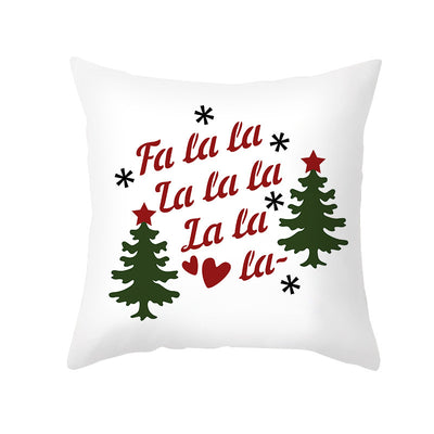 Funda de Almohada Navideña con Diseño Cartoon para Sofá y Oficina - Image 38
