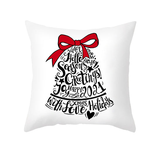 Funda de Almohada Navideña con Diseño Cartoon para Sofá y Oficina - Image 16