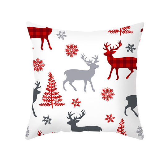 Funda de Almohada Navideña con Diseño Cartoon para Sofá y Oficina - Image 8