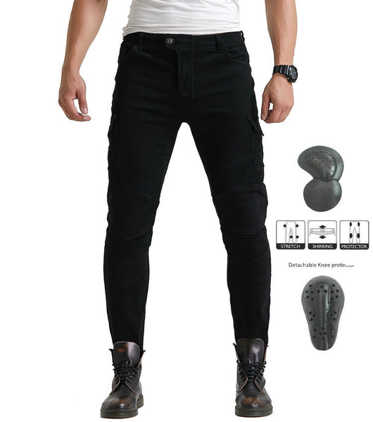 Pantalones de Motociclismo Kevlar para Hombre y Mujer - Pantalones de Carreras de Alta Elasticidad - Image 21