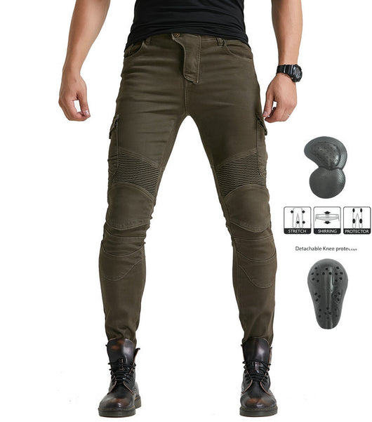Pantalones de Motociclismo Kevlar para Hombre y Mujer - Pantalones de Carreras de Alta Elasticidad - Image 22