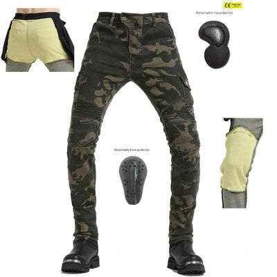 Pantalones de Motociclismo Kevlar para Hombre y Mujer - Pantalones de Carreras de Alta Elasticidad - Image 9
