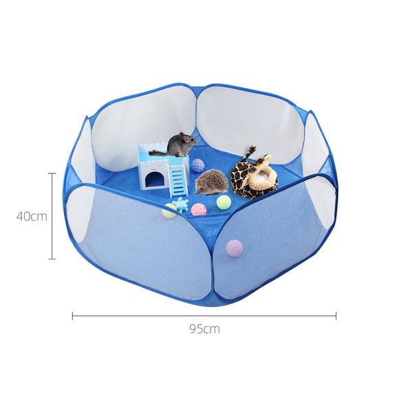 Corral Plegable para Perros y Gatos - Resistente a Arañazos