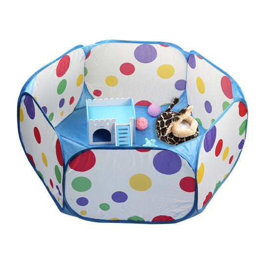 Corral Plegable para Perros y Gatos - Resistente a Arañazos