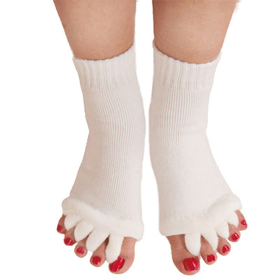 Calcetines de Masaje con Dedos Separados para Yoga y Bienestar