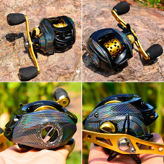Carrete Baitcasting de Metal con Arrastre de 10KG - Image 3
