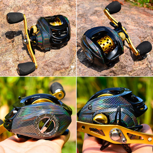 Carrete Baitcasting de Metal con Arrastre de 10KG - Image 10