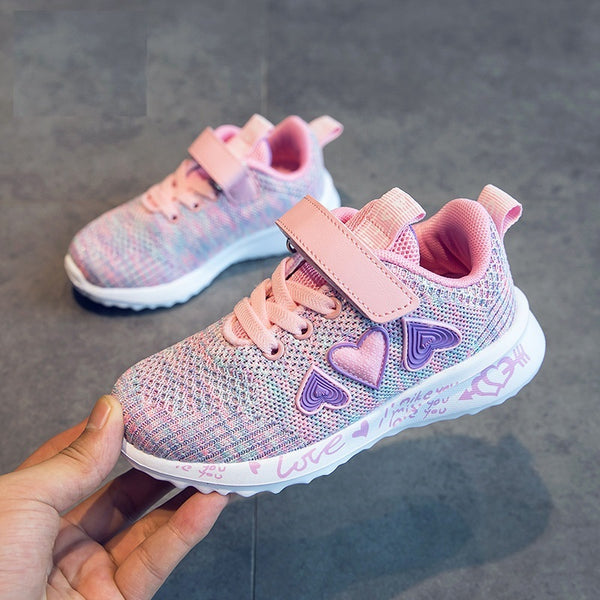 Zapatillas Deportivas Tejido Volador para Niñas