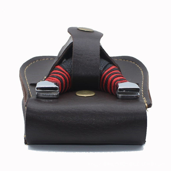 Bolsa de Cuero Multifunción con Cinturón - Resistente y Duradera para Exteriores