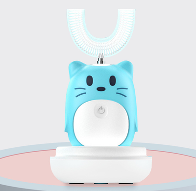 Cepillo de Dientes Eléctrico Infantil Ultrasónico en U - Limpieza Automática Portátil - Image 9