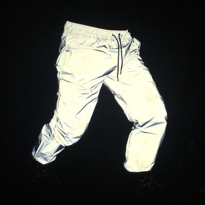 Pantalones Reflectantes Deportivos Hip-Hop para Hombre y Mujer - Image 4