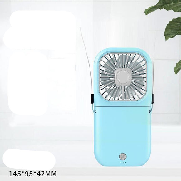 Ventilador Portátil Mini Compacto para Estudiantes y Campismo