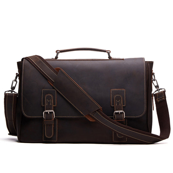 Portafolio Ejecutivo de Cuero Premium para Hombre