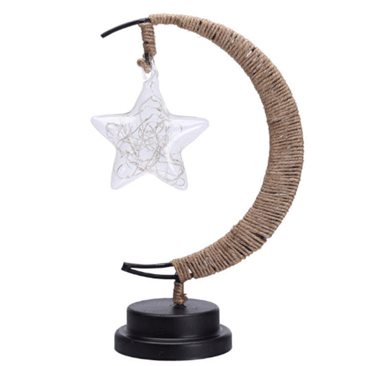 Luces Navideñas LED Decorativas Estrellas y Luna