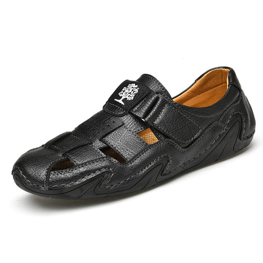 Zapatos Casuales de Cuero Marrón con Puntera Reforzada y Alzas Internas - Image 10