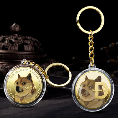Llavero Dogecoin - Accesorio Cripto Premium - Image 3