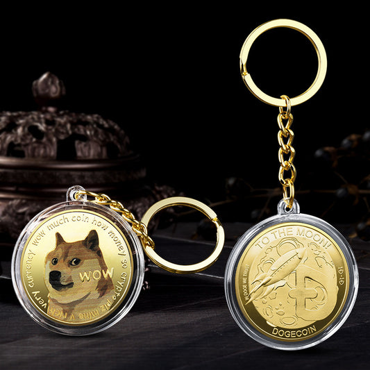 Llavero Dogecoin - Accesorio Cripto Premium - Image 2