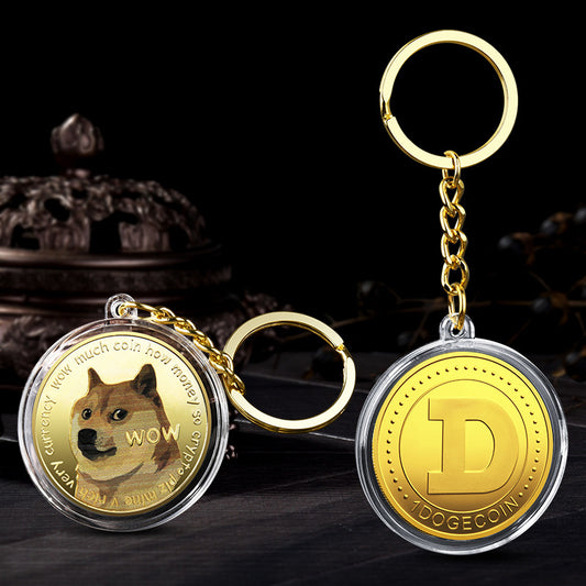 Llavero Dogecoin - Accesorio Cripto Premium