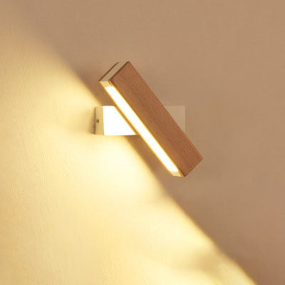 Lámpara de Pared LED de Madera con Diseño Moderno y Ajustable - Image 11