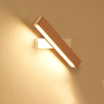 Lámpara de Pared LED de Madera con Diseño Moderno y Ajustable - Image 7