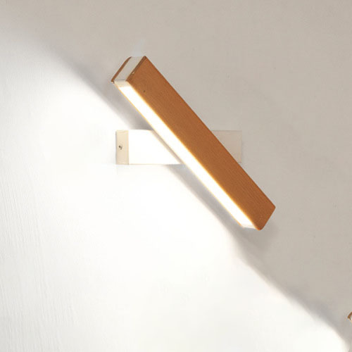 Lámpara de Pared LED de Madera con Diseño Moderno y Ajustable - Image 8