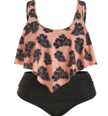 Traje de Baño Deportivo Talla Grande con Abertura Frontal - Image 5