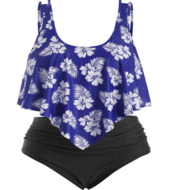 Traje de Baño Deportivo Talla Grande con Abertura Frontal - Image 7