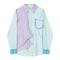 Blusa de Bloques de Color para Mujer