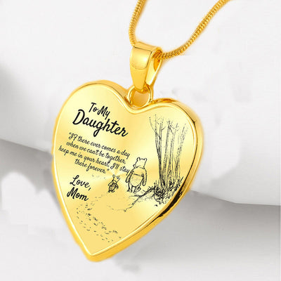 Collar de Corazón Melocotón Winnie the Pooh para Mamá e Hija - Image 9