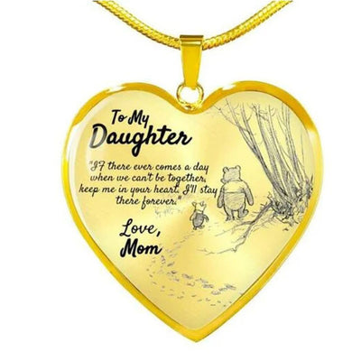 Collar de Corazón Melocotón Winnie the Pooh para Mamá e Hija - Image 8
