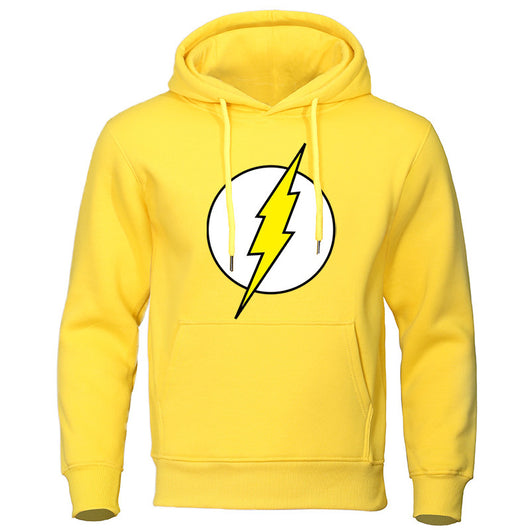 Sudadera Casual para Hombre con Estampado de Rayo - Image 9