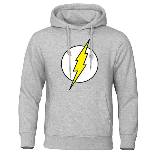 Sudadera Casual para Hombre con Estampado de Rayo - Image 4