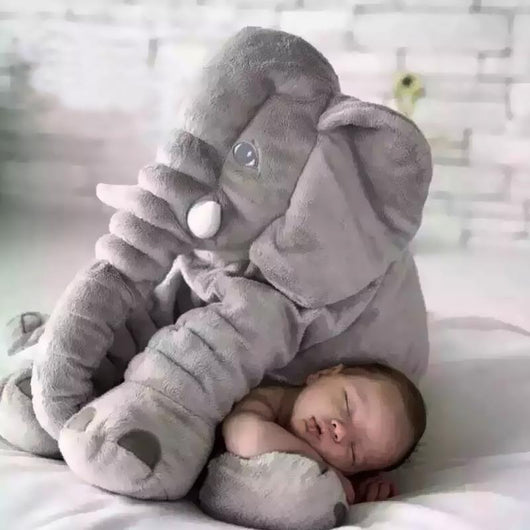 Almohada Reconfortante de Elefante - Peluche Suave
