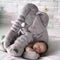 Almohada Reconfortante de Elefante - Peluche Suave