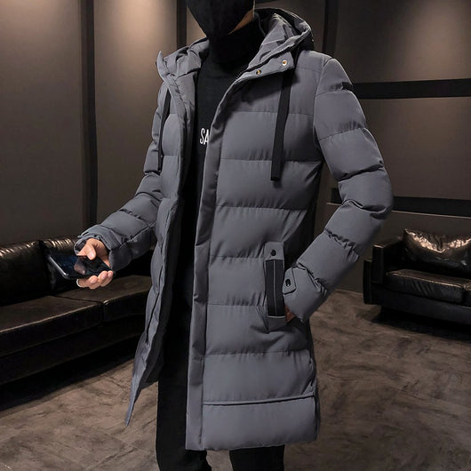 Abrigo de Invierno para Hombre, Corte Medio Acolchado - Image 12