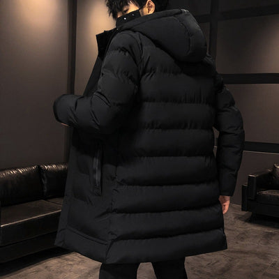 Abrigo de Invierno para Hombre, Corte Medio Acolchado - Image 5
