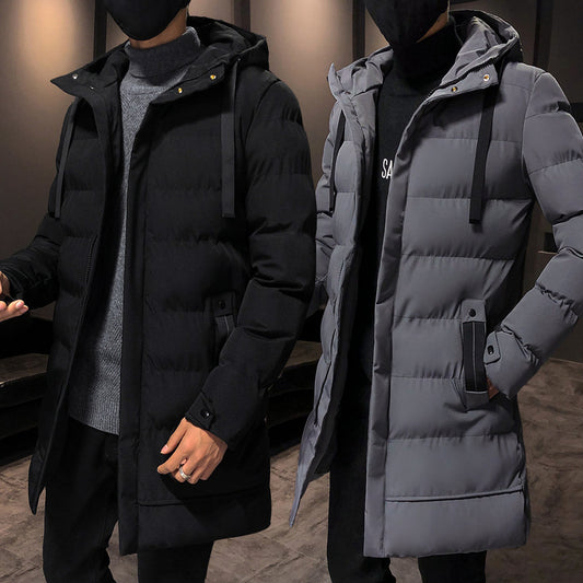 Abrigo de Invierno para Hombre, Corte Medio Acolchado