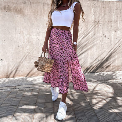 Falda Patchwork Floral para Verano - Diseño Colorido y Versátil - Image 13