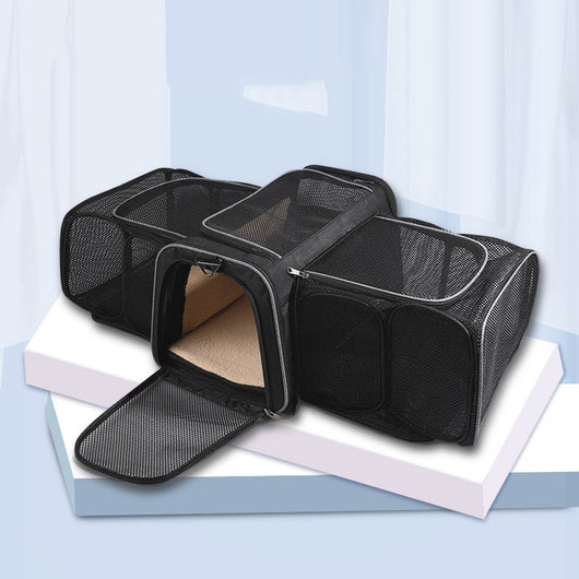 Bolsa Transportadora Plegable para Mascotas - Ligera y Transpirable - Image 12