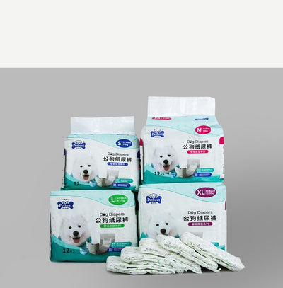 Pañal Absorbente para Perros Macho con Indicador de Humedad - Image 8