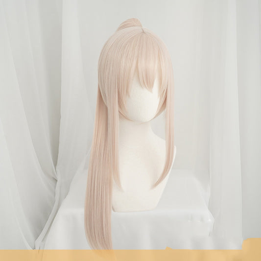 Peluca Cosplay Lingbo Pomelo - Transformación Instantánea