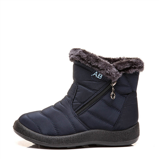 Botas de Nieve para Mujer con Cierre Lateral Impermeable y Forro Térmico - Image 12