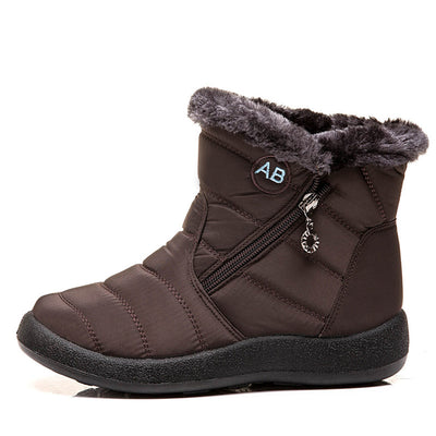Botas de Nieve para Mujer con Cierre Lateral Impermeable y Forro Térmico - Image 5
