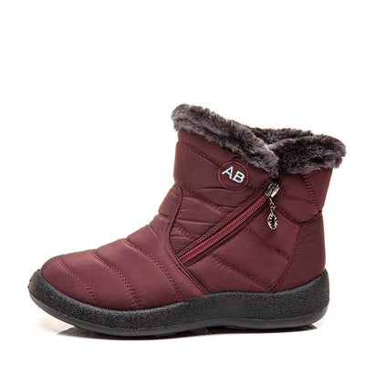 Botas de Nieve para Mujer con Cierre Lateral Impermeable y Forro Térmico - Image 4