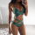 Bikini Negro y Blanco Abierto para Mujer - Traje de Baño Moderno - Image 3