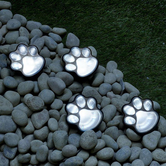 Luces Solares Decorativas con Huella de Pata - Lámparas LED para Jardín - Image 13